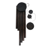 elvesmall Wall Hanging Decor Bronze Pine Metal Outdoor Wind Chimes Home Decoration Crafts Garden
