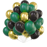 elvesmall 30pcs Confetti Metallic Chorme Latex Balloons For Birthday Party Decoration Baby Shower Wedding Party Decor Clear Air Globos