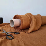 elvesmall 100% Stone-washed Linen Solid Color Table Cover,Natural Fabric Tablecloth,for Kitchen Dining Room Party Holiday Tabletop Decor