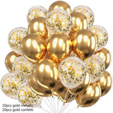 elvesmall 30pcs Globos Confetti Latex Balloons Wedding Decoration Baby Shower Birthday Party Decor Clear Air Balloons Valentine'S Day