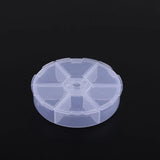 elvesmall 28 Grid Rectangle Plastic Jewelry Box Compartment Storage Box Case Jewelry Earring Bead Craft Display Container Organizer