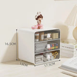elvesmall Desktop Organizer Drawer Box Desk Pen Holder Hair Accessories Storage Shelf Cosmetic Stationery Storage Box Home School Office