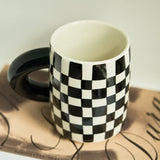 elvesmall  -  Korean Style Ceramic Mug Coffee Cups Home Office Tea Cup Coffee Cups Korean Mug Nordic Home drinkware Japan Mug