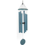 elvesmall Wind Chime 6 Inch Green Wind Chime for Patio Home Decoration and Outdoor Decor (Aluminum Chime) Backyard Garden Macrame Room