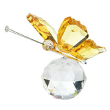 elvesmall  Small Gift Creative Home Counter Decoration Crystal Crafts Three-dimensional Butterfly Home Decoration