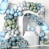 elvesmall 112pcs Latex Balloon Arch Set, Used for Birthday, Wedding, Bride, Gift, Party, Baptism, Holiday, Anniversary Decoration