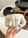 elvesmall Muscle Water Mug Couple Funny Ceramic Cup Ancient Greek Sculpture Body Art Milk Coffee Mug Holiday Little Gifts