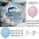 elvesmall Balloon Garland Arch Kit Wedding Birthday Party Decoration Kids Adult Globos Wedding Party Supplies Latex Ballon Baby Shower Boy