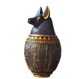 elvesmall 1Pc Pet Urn Canopic Cat Memorial Funeral Supplies Cat Dog Cremation Urn for Ashes Pet Memorial Coffin Box Home Decoration Pet