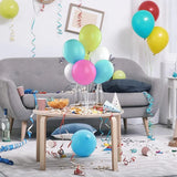 elvesmall 1pcs 7 Tubes Balloon Holder Balloons Stand Column Confetti Balloon Kids Birthday Party Baby Shower Wedding Decoration Supplies