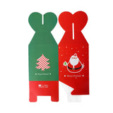 elvesmall Merry Christmas Paper Boxes Treat Boxes For Candy Cookie Apple Box Navidad New year Christmas Decoration Gift Box Bag Kerst noel