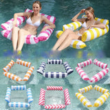 elvesmall New Water Hammock Recliner Inflatable Floating Swimming Mattress Sea Swim Ring Swimming Pool Party Toy Recliner Swimming