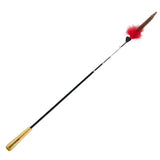 elvesmall  180cm Stretchable Simulation Feather Interactive Cat Toys Replaceable Feather Cat Stick Toys KittenTeaser Wand Toys Cat Supplies