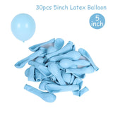 elvesmall Transparent Balloon Letter Box Baby Shower Decoration Birthday Wedding Custom Name Balloon Box 1st Birthday Party Decorations