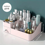 elvesmall Desktop Finishing Storage Box Cosmetic Storage Box Office Supplies Tool Storage Drawer Bathroom Storage Rack Desktop Finishing