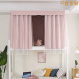 elvesmall Student Dormitory Or Home Block Under The Female Full Shade Cloth INS Bed Curtains  Mosquito Net