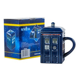 elvesmall  -  1pc 450ml Creative Police Box Mug Funny Ceramic Coffee Tea Cup with Gift Box Milk Drinks Breakfast Cup Birthday Gift Kitchenware