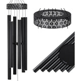 elvesmall Deep Tone Wind Chimes Room Decoration Home Décor Sympathy Gift Macrame Garden Patio Yard Windchimes Outdoors Decorations Outdoor