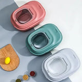 elvesmall Kitchen Container 25/7.5kg Bucket Nano Insect-Proof Moisture-Proof Rice Box Grain Sealed Jar Home Storage Pet Dog Food Store Box