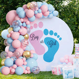 elvesmall Pink Blue Balloon Garland Arch Kit Birthday Party Decoration Kids Baby Shower Boy Or Girl Latex Ballon Wedding Birthday Suppiles
