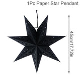 elvesmall 30-75cm Hollow Star Hanging Pendant Eid Mubarak Christmas Ramadan Decoration Islamic Muslim Party Decor Ramadan Kareem Gift