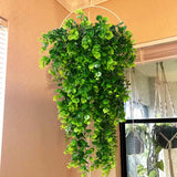 elvesmall Wall Hanging Simulation Vine Vivid Realistic Non-fading Photo Props Beautiful Imitation Plants Office Home Decoration