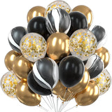 elvesmall 10inch Gold Confetti Metallic Balloons Macaroon Latex Ballon Baby Shower Globos Adult Anniversary Wedding Birthday Party Decor