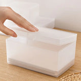 elvesmall Mini Plastic Box Rectangular Box Translucent Box Packing Box Storage Box Dustproof Durable Strong Jewelry Storage Case Container