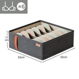elvesmall Closet Organizer Underwear Drawer Organizer Socks Bra Clothing Storage Box Wardrobe Organizer Clothes Cabinet Drawer Organizers