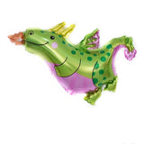 elvesmall  Mini Tyrannosaurus Rex Aluminum Film Balloon Party Children's Birthday Party Dinosaur Decoration Balloon