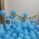 elvesmall 50PCS Gold Silver Black Metal Latex Christmas Baby shower Balloons Wedding Halloween Newyear's Globos Birthday Party Decorations
