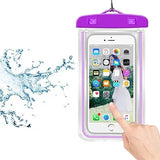 elvesmall Waterproof Phone Pouch Drift Diving Swimming Bag Underwater Dry Bag Case Cover For Phone Water Sports Beach Pool Skiing 6 inch