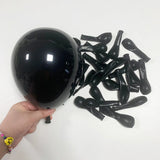 elvesmall 1Set Orange Black Balloon Arch Garland Kit Halloween Latex Ballon Decoration Party Birthday Baby Bridal Shower Air Helium Globos