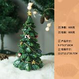 elvesmall  Mini Christmas Tree Decoration Home Room Resin Crafts Decoration Creative Christmas Gifts