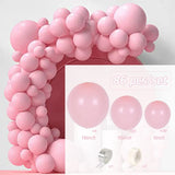 elvesmall White Gold Balloon Garland Arch Kit Happy Birthday Party Decoration Kids Wedding Birthday Balloon Latex Baloon Baby Shower