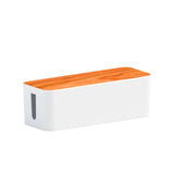 elvesmall Cable Storage Box Power Line Dustproof Case Charger Socket Organizer For Wire Plug Protection anti-electric Shock finishing Box