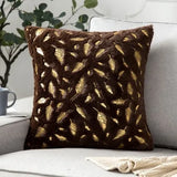 elvesmall Cushion Cover Feather Fur Upholstery Cushion Pillowcase Wholesale Home Bedroom Decorative Pillowcase Sofa Pillowcase