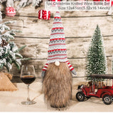 elvesmall Christmas Wine Bottle Cover Merry Christmas Decorations For Home  Cristmas Ornament Xmas Navidad Gifts New Year