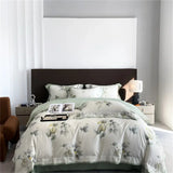 elvesmall  Svetanya Egyptian Cotton 1000TC Bed Linens Queen King Size Set Sheet Duvet Cover Bedding