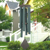 elvesmall Wind Chimes Outdoor Large Deep Tone Macrame 44 Inches Sympathy Wind Chimes Tuned Soothing Melody Room Decoration Home Chime