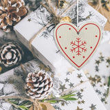elvesmall  10Pcs/Lot Christmas Wooden Ornaments DIY Xmas Tree Hanging Pendants Decoration For Home New Year Party Decor Supplies
