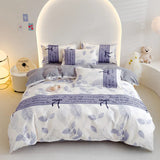 elvesmall Orange Pumpkin Duvet Cover Cartoon Style Bedding Set for Kids Girls Soft Microfiber Reversible Comforter Cover with 2 Pillowcase