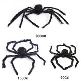 elvesmall Horror Halloween Spider Web Giant Stretchy Cobweb for Yard Outdoor Haunted House Bar Decoration Supplies Halloween Party Props