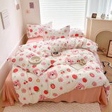 elvesmall Duvet Cover 220x240 Bed Sheet Set Quilt Bedding Set Sheet Double Bed Duvet Cover Bed Sheet Bedding Set King Size Single Bed Set