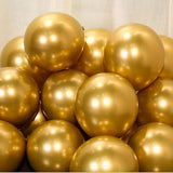 elvesmall 30pcs 10inch Retro Dark Green Chrome Gold Latex Balloons Baby Shower Wedding  Anniversary Birthday Party Decoration DIY Supplies