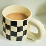 elvesmall  -  Korean Style Ceramic Mug Coffee Cups Home Office Tea Cup Coffee Cups Korean Mug Nordic Home drinkware Japan Mug