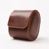 elvesmall 1 Slots Grids Watch Box Roll Travel Case Chic Portable Vintage Leather Display Storage Boxes High Quality Gift Watch Case