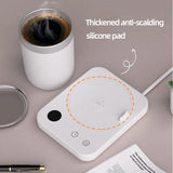 elvesmall 220V Coffee Mug Warmer Cup Heater 3 Gear Temperatures Beverage Cup Warmer Heating Coasters Plate Pad for Cocoa Tea Water Milk
