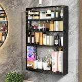 elvesmall  Kitchen Organizer Rack Wall Mounted Storage Container Rack Seasoning Bottle Holder Spice Jars Utensils Household Layered Shelves