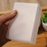 elvesmall Mini Plastic Box Rectangular Box Translucent Box Packing Box Storage Box Dustproof Durable Strong Jewelry Storage Case Container